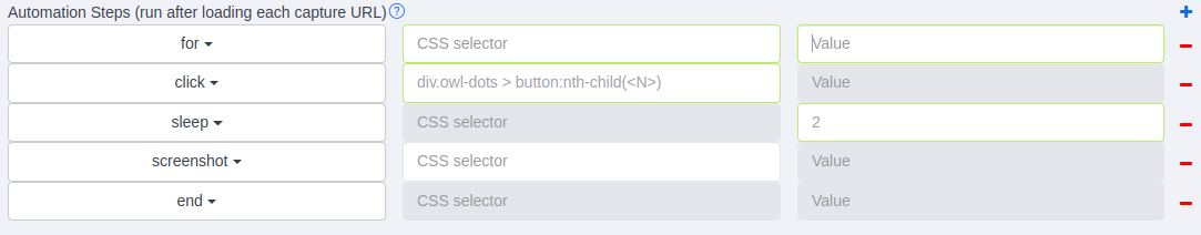 steps to show the full carousel