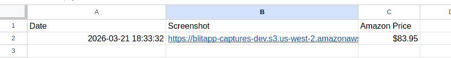 Google Spreadsheet App (screenshot 6)