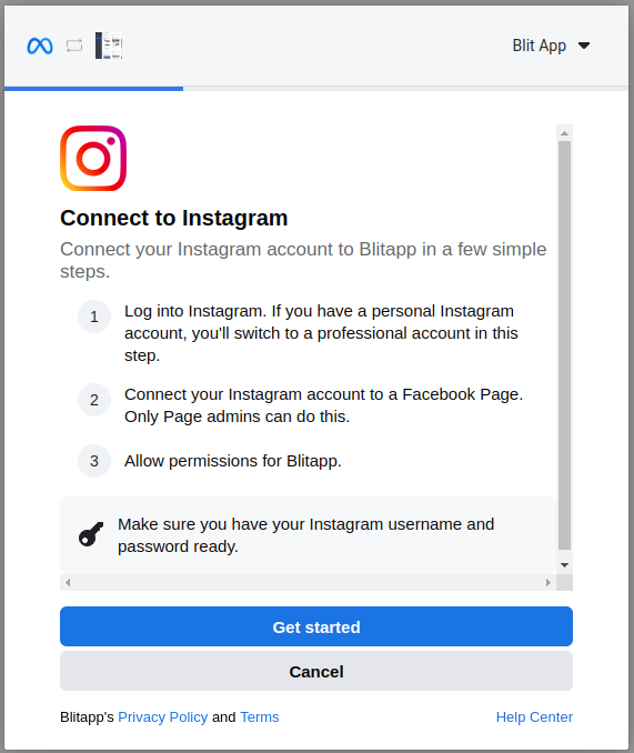 Instgram App (screenshot 2)